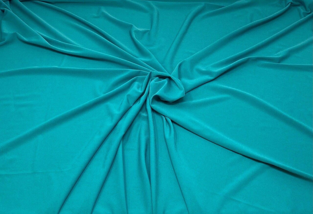 1 Yard Soft ITY Knit Solid Fabric Smooth Stretchy Material for Stylish Draped Clothing 60 Inch Width